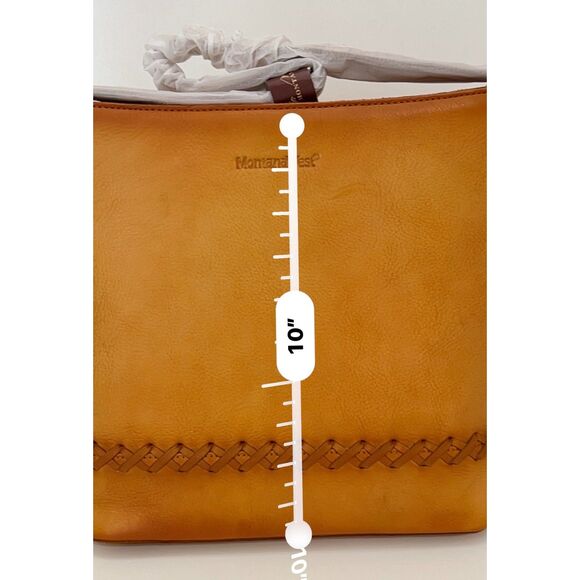 NWT Montana West Concealed Carry leather hobo bag - Picture 9 of 11